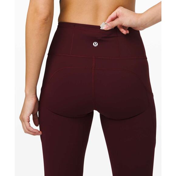 Lululemon Fast & Free Crop 23" *Mesh Size 10 Special Edition - Picture 1 of 11